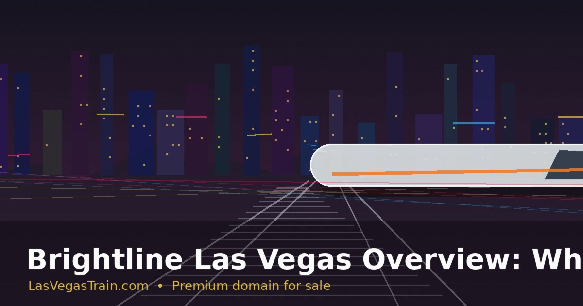 Brightline Las Vegas Overview: Why Search Demand Keeps Growing