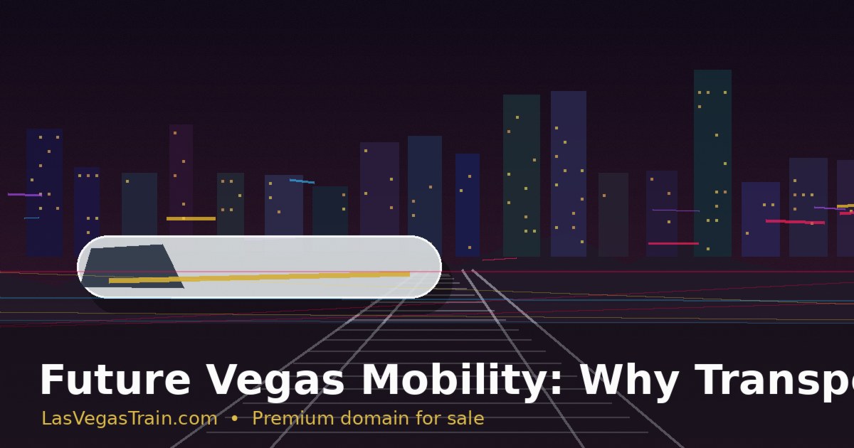 Future Vegas Mobility: Why Transportation Brands Need Better Domain Names