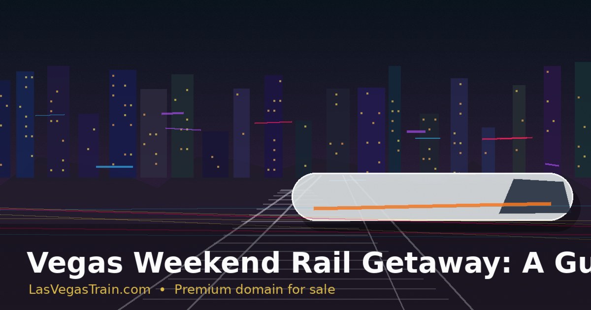 Vegas Weekend Rail Getaway: A Guide for Future Visitors